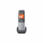 Gigaset E560HX Analog/DECT telephone Caller ID Grey, Silver
