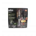 SALE OUT. | Braun | Hand Blender | MultiQuick 9 MQ9187XLI | Hand Blender | 1200 W | Black/Stainless Steel | DAMAGED PACKAGING, CRACHED CONTAINER (2L), SCRATCHED BLENDER JAR