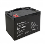 Qoltec 53075 AGM battery | 12V | 80Ah | 23.5kg
