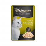 MIAMOR Feine Filets Chicken with poultry jelly - wet cat food - 100g