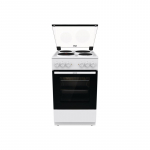 Gorenje Cooker | GE5A21WH | Hob type Electric | Oven type Electric | White | Width 50 cm | Grilling | Depth 59.4 cm | 68 L