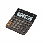 Casio MH-12BK-S 12-digit black office calculator