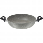 BALLARINI Ferrara deep frying pan with 2 handles 28 cm granite FERG3K0.28D
