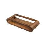 Double-sided walnut wood tray Artelegno VASD - 37 cm