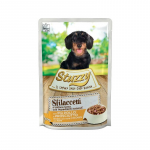 STUZZY Sfilaccetti Chicken with ham - wet dog food - 100g
