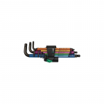 Wera 950 Spkl9 Hex-plus Hex Key Set L-shaped hex key set Metric/imperial 9 pc(s)