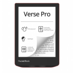 E-Reader|POCKETBOOK|Verse Pro|6"|1072x1448|1xUSB-C|Wireless LAN|Bluetooth|Red|PB634-3-WW