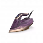 Philips | DST8040/30 Azur 8000 Series | Steam Iron | 3000 W | Water tank capacity 350 ml | Continuous steam 80 g/min | Steam boost performance 260 g/min | Dark Purple