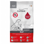 PLATINUM Adult Beef - semi-moist dog food - 15kg