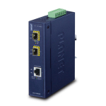 PLANET IGT-1205AT network media converter 1000 Mbit/s Blue