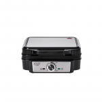 Adler AD 3083 waffle iron 4 waffle 1800 W Black, Silver