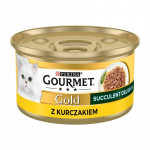 PURINA Gourmet Gold Succulent Delights Chicken - wet cat food - 85g