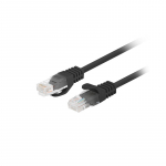 LANBERG PCU5-10CC-0025-BK Patchcord RJ45 cat. 5e UTP 0.25m black
