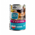 FRENDI with Liver chunks in delicate sauce - wet dog food - 1250g