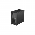 Lanberg FF01-6222-12B rack cabinet 22U Freestanding rack Black