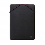 HP Protective Reversible 15.6 Gray/Mauve Laptop Sleeve 15.6" Sleeve case Violet
