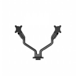 NEOMOUNTS SELECT DESK MOUNT, DOUBLE DISPLAY (TOPFIX CLAMP &GROMMET)