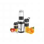 Adler | Blender | AD 4081 | Tabletop | 800 W | Jar material BPA Free Plastic | Jar capacity 0.4 + 0.57 L | Ice crushing | Black/Stainless steel