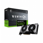 Graphics Card|MSI|NVIDIA GeForce RTX 5060 Ti|16 GB|GDDR7|128 bit|PCIE 5.0 16x|Dual Slot Fansink|5060TI16GVENTUS2XOCPLUS