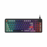 MSI FORGE GK110 US | Gaming keyboard | Wired | US | Black | USB 2.0 | Membrane