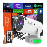 Mini Projektor Android Wifi Rzutnik Full HD Bluetooth z Baterią Zenwire K400