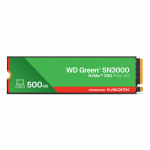 Western Digital Green WD &trade; SN3000 NVMe&trade; SSD POWERED BY SANDISK 500 GB