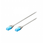 Digitus | Patch cord | UTP | Grey | RJ45 | RJ45