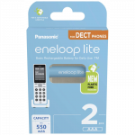 Panasonic | Rechargeable Batteries | ENELOOP Lite BK-4LCCE/2DE | AAA | 550 mAh | 2 pc(s)