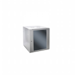 SOMI Networks | 22U, 19&Prime; Network Wall Cabinet | 22U-60/60FPC | Gray | With Front Glass Doors; Unassembled | Depth: 60 cm