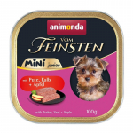 ANIMONDA Vom Feinsten Junior Mini Turkey with veal and apple - wet dog food - 100g
