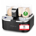 Emerio EB-123177.1 egg cooker 6 egg(s) Black, Transparent