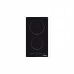 Candy | Domino | CDH 30 | Vitroceramic | Number of burners/cooking zones 2 | Touch | Timer | Black | Display
