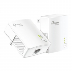 TP-LINK | Gigabit Powerline Starter Kit | TL-PA7017 KIT | 10/100/1000 Mbit/s | Ethernet LAN (RJ-45) ports 1 | No Wi-Fi | Data transfer rate (max) 1000 Mbit/s | Extra socket