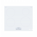 Bosch | Hob | PUE612BB1J | Induction | Number of burners/cooking zones 4 | Touch | Timer | White