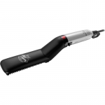 GA.MA Barber Style Beard Straightener | GIB4005 | Ceramic heating system | Temperature (max) 165 &deg;C | Black/Silver