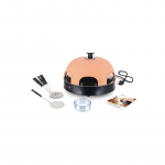 Emerio PO-115984 pizza maker/oven 6 pizza(s) 1200 W Black, Orange
