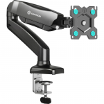 ONKRON G80-B Swivel and tilt desk mount for 13&lsquo;-32&rsquo; monitors, max. 8 kg, with rotation, black
