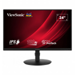 Monitor ViewSonic 23.8" VG2408A-MHD (VS19713) HDMI DP VGA speakers 2x2W