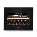 Caso | Wine Cooler | WineDeluxe E 18 | Energy efficiency class G | Built-in | Bottles capacity 18 bottles | Cooling type Compressor technology | Black