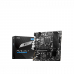 MSI | PRO B760M-P | Processor family Intel | Processor socket  LGA1700 | DDR5 DIMM | Memory slots 4 | Supported hard disk drive interfaces  SATA, M.2 | Number of SATA connectors 4 | Chipset Intel B760 | mATX