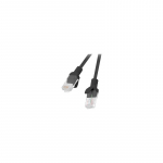 LANBERG PCU6-10CC-0025-BK Patchcord RJ45 cat. 6 UTP 0.25m black