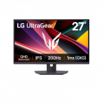 LG | 27G610A-B | 27 " | IPS | QHD | 16:9 | 200 Hz | 1 ms | 2560 x 1440 pixels | HDMI ports quantity 2