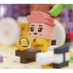 Marioinex Mini Waffle Building Blocks &ndash; City: Food Truck, 148 pieces