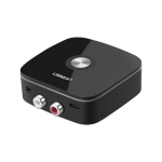 Adapter bluetooth Ugreen Adapter / odbiornik Bluetooth 5.1 UGREEN CM106 2x RCA, jack 3.5mm, aptX HD, USB-C (czarny)