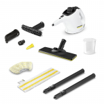K&auml;rcher SC 1 EasyFix Portable steam cleaner 1200 W Black, White
