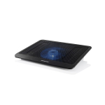 Modecom CF13 notebook cooling pad 35.6 cm (14") Black