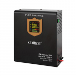 Wall-mounted uninterruptible power supply KEMOT PROsinus-1000 converter with pure sine wave and charging function 12V 230V 1000VA/700W