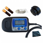 PAINT THICKNESS GAUGE GL-PRO-6-PHASE Fe-AL-Zn probe on the wire.