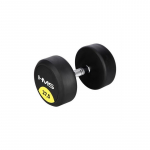 Rubberized dumbbell 27.5kg HMS HG PRO 27.5