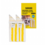 K&auml;rcher Universal floor cloth set EasyFix Mop disposable cloth White, Yellow